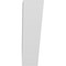 Ekena Millwork 5-in. W x 14-in. D x 18-in. H Traditional Architectural Grade PVC Knee Brace BRCP05X14X18TRA - alternate 6